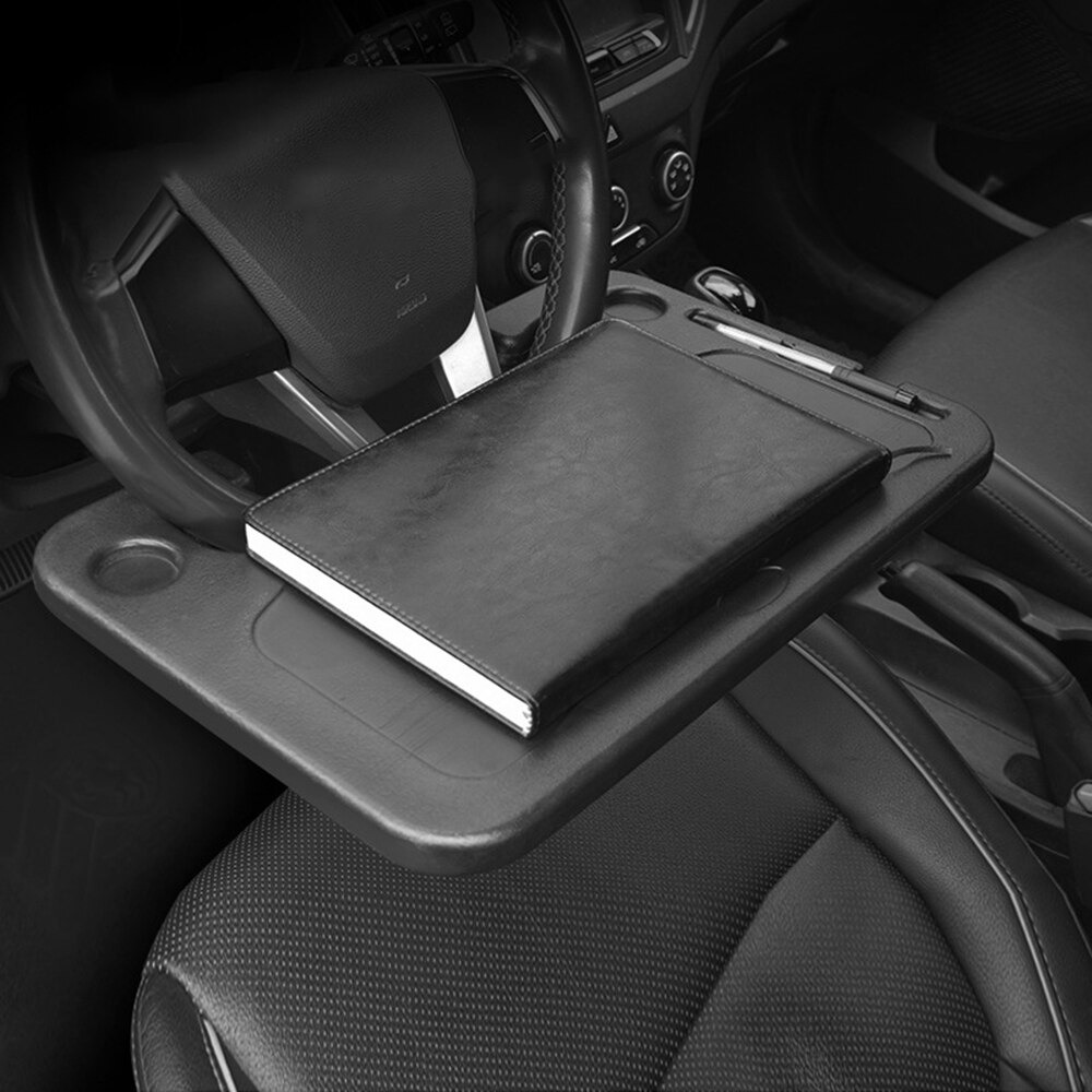 Tablette de voiture pour manger au travail, chariot pour manger au travail, boire des aliments, café, plateau pour ordinateur portable, support de bureau, Table de siège