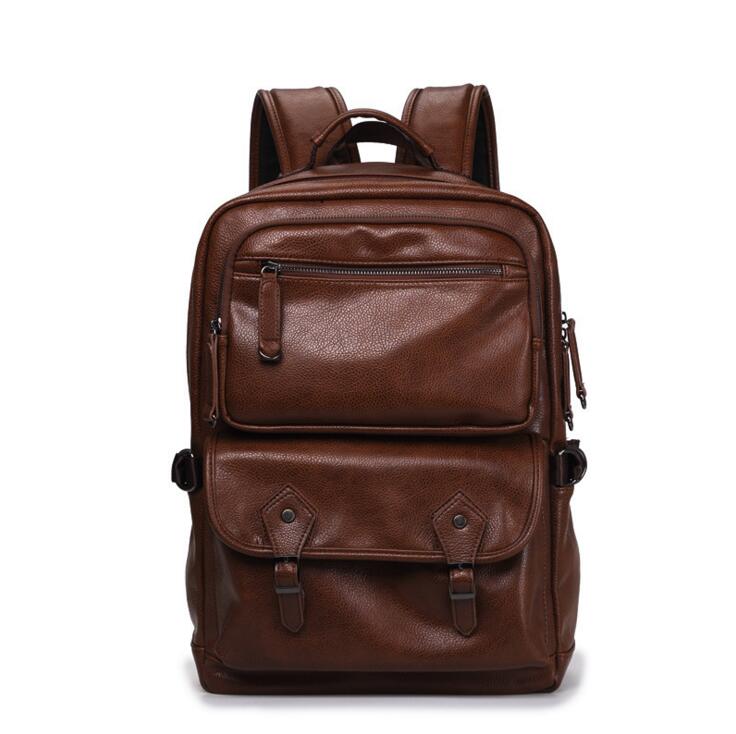 070217 men man casual backpack student school bag