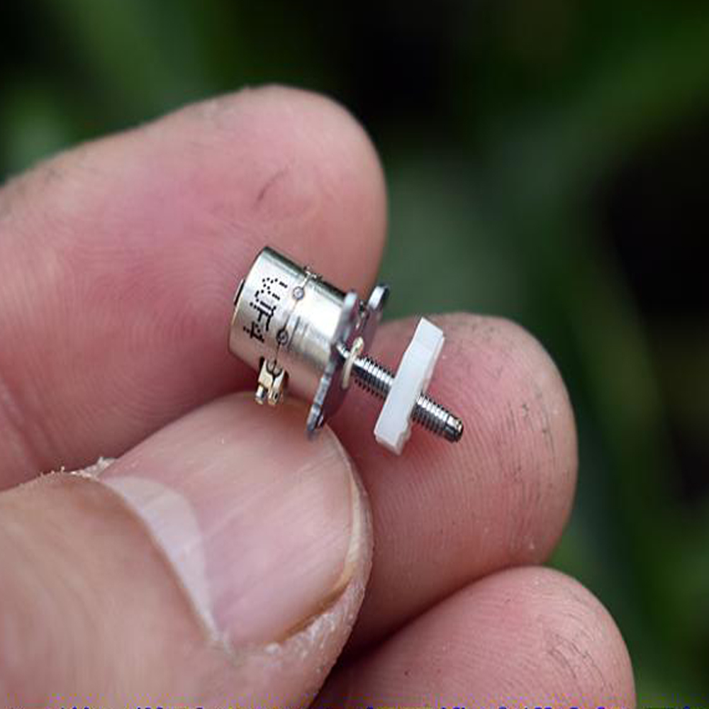 Mini 6mm Mikro Rutsche Schraube Schrittmotor 2 Phase 4 Draht Schrittmotor sehr klein linear Antrieb Mikro Schrittmotor mit Schieberegler