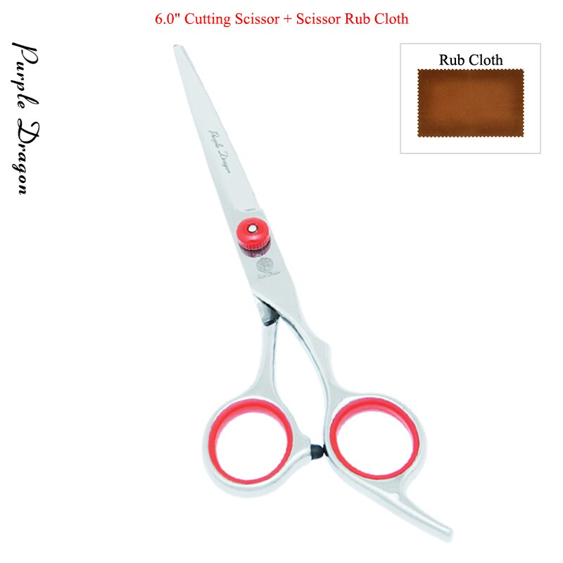 Purple Dragon 6.0" Dog Grooming Scissors Stainless Steel Pets Straight Curved Scissors Thinning Shears Dogs Hair Clippers B0001B: B0001B-01-60