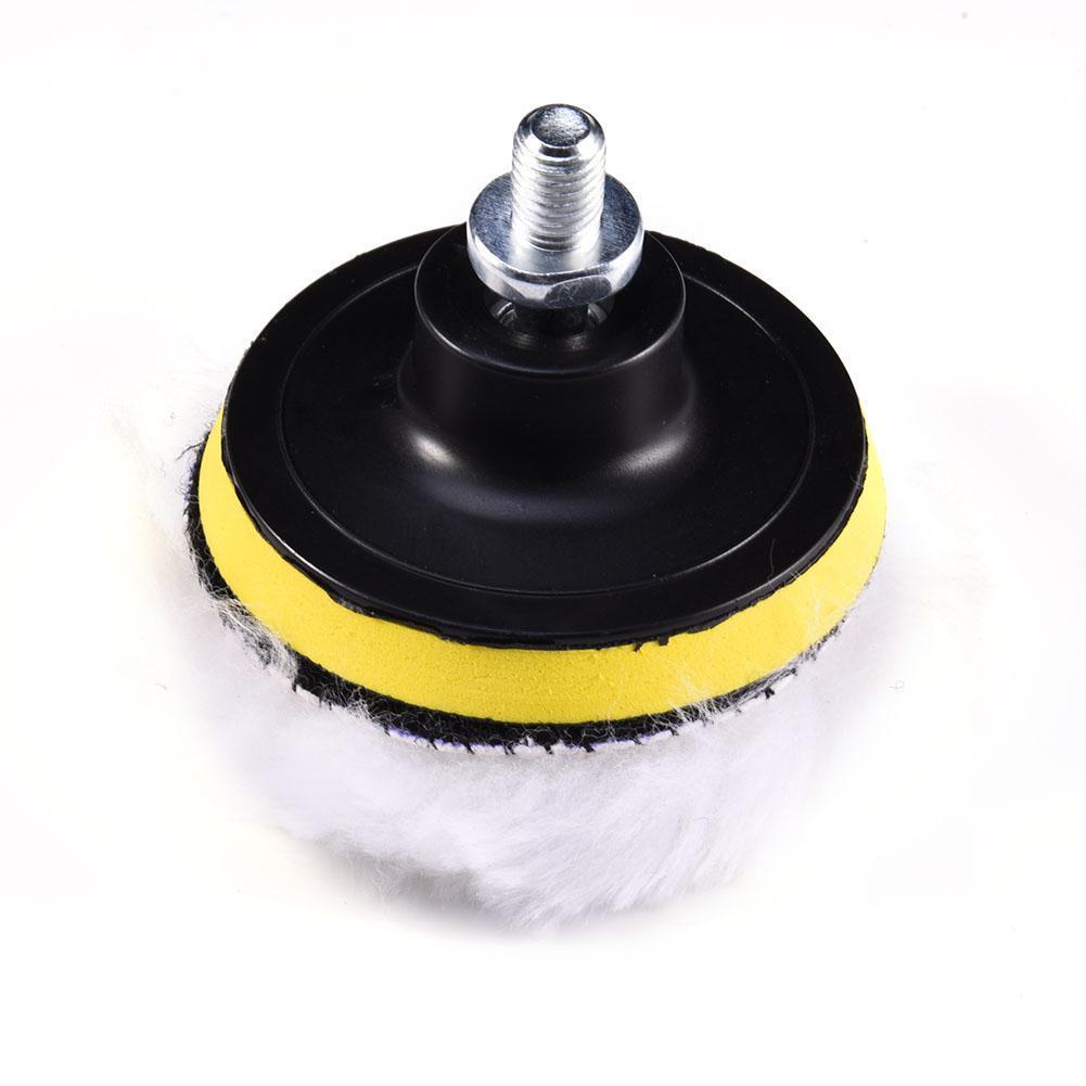 80% SALES! 7Pcs 8cm Auto Car Polishing Wheel Buffing Pad Kit Drill Adapter Scratch Remover