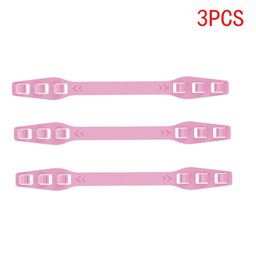 25# 10 stuks derde versnelling verstelbare antislip masker oorgrepen verlenghaak unisex masker verlengriem verlenggesp masker: H