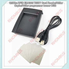 USB 125Khz RFID EM4305 T5567 Card Reader/Writer Copier/Writer programmer burner