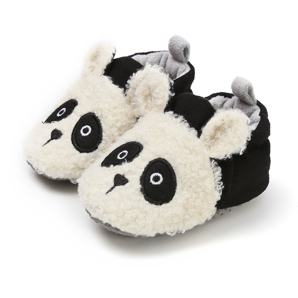 Enfant enfants pantoufles tout compris coton dessin animé doux intérieur bébé coton pantoufles bébé garçons filles chaussures maison pantoufles