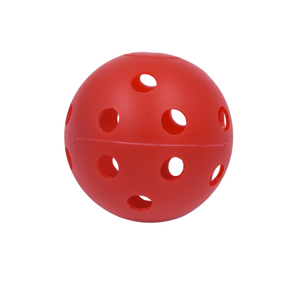 10Pcs 41mm Golf Training Balls Plastic Airflow Hollow with Hole Golf Balls Outdoor Golf Practice Balls Golf Accessories