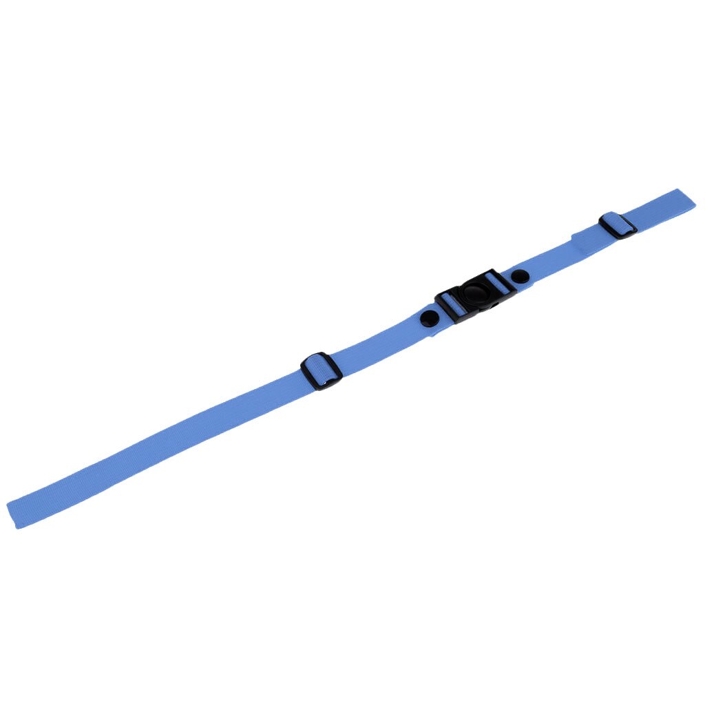 MagiDeal Adjustable Backpack Sternum Chest Harness Buckle Clip Strap 1 Inch Outdoors Backpack Chest Strap: Light Blue 