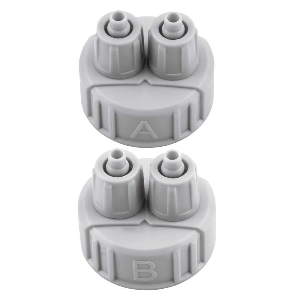 ABS Aquarium CO2 System Kit Generator Part Pro Tubes Valve Guage Bottle Cap for Fish Tank Live Planted A/ B Interface DIY