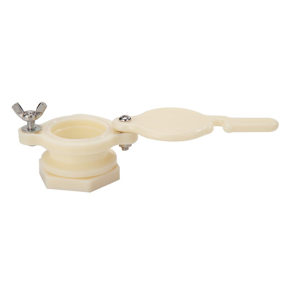 1/2pcs Nylon Bee Extractor Honey Tap Non-toxic Threaded Casing Gate Valve Plastics Durable Garden Beekeeping Supplies