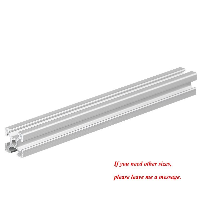 1pcs Aluminum Profile Extrusion European Standard Anodized Linear Rail Aluminum Profile CNC 3D Printer Parts