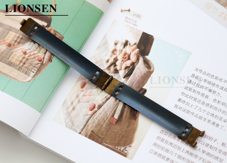 LIONSEN Spring Clasp Handle Metal Internal Coin Purse Frame Hidden Snap Spring Sewing Craft Tailor DIY bag Accessories
