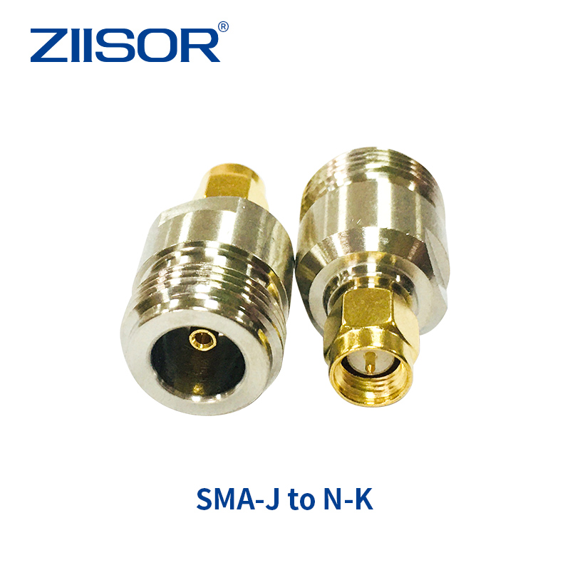 Adaptador de antena N macho a SMA macho, conector hembra SMA: N-K to SMA male