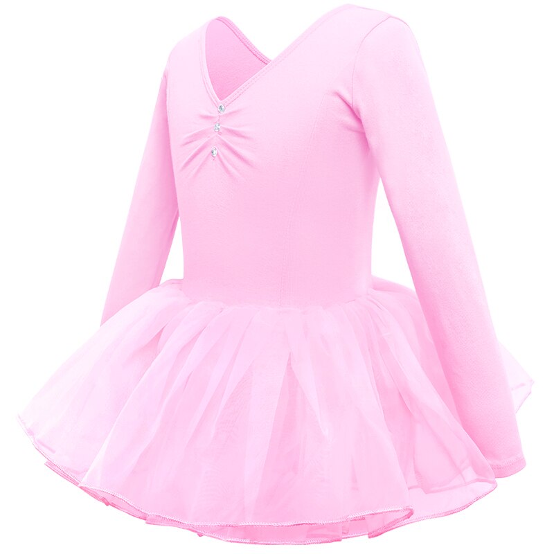 Generisch 2025 - balletpakje met lange mouwen, dansjurken, tutu-outfit Generisch 2025 - balletpakje met lange mouwen, dansjurken, tutu-outfit