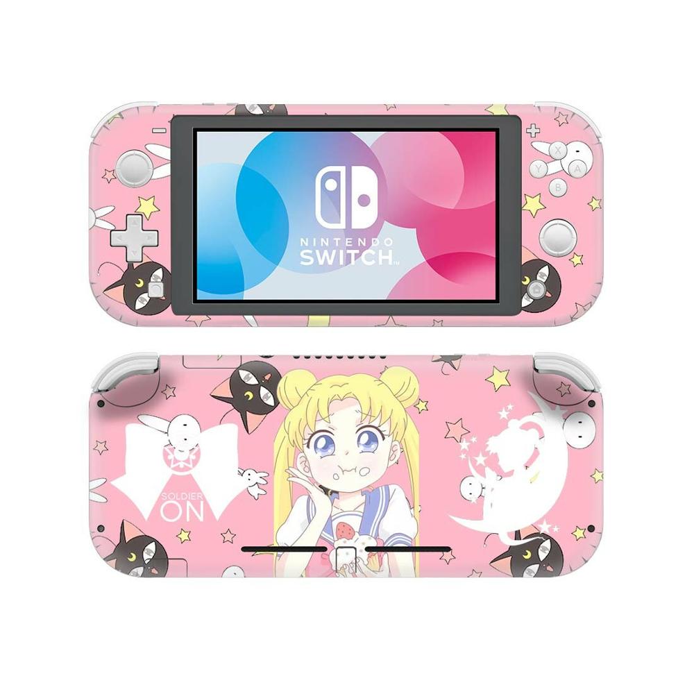 Pegatina protectora para Nintendo Switch Lite, pegatina de piel de Anime Sailor Moon: YSNSL1138