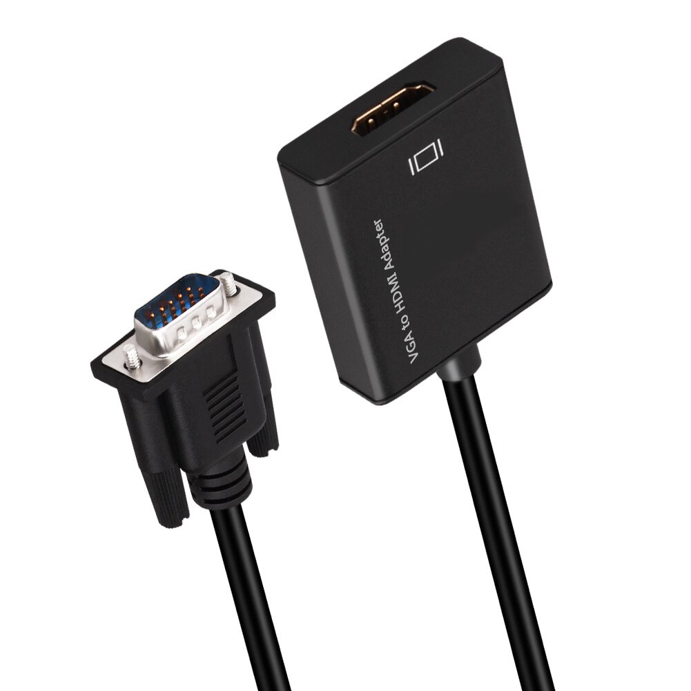 MXHXM VGA to HDMI Converter Computer Monitor to TV VGA to HDMI with Audio