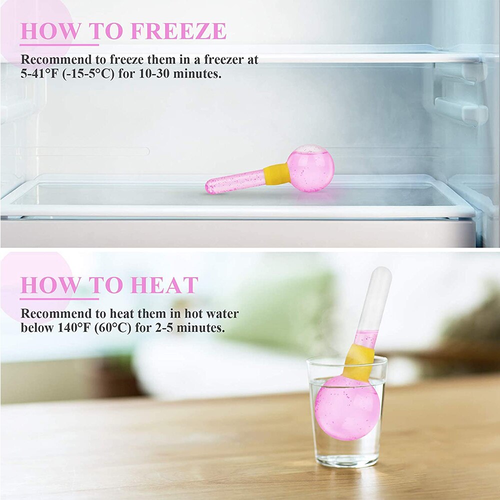 Ice Globes For Face Eye Facial Massager Face Lift Devices Cold Roller Ball Skin Care Tools Multifunctional Beauty Machine