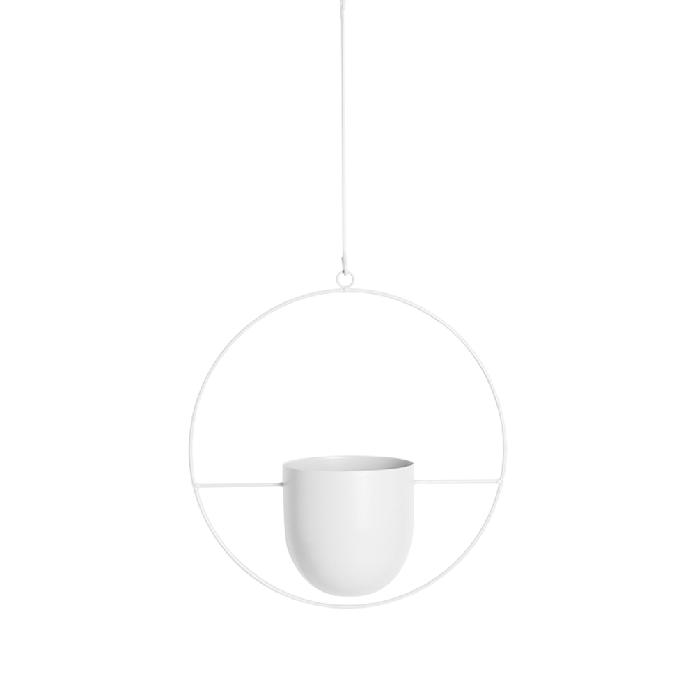 Hängande metallkrukor moderna växtkrukor minimalistiska hängande blomkrukor för inomhus utomhus trädgård balkong