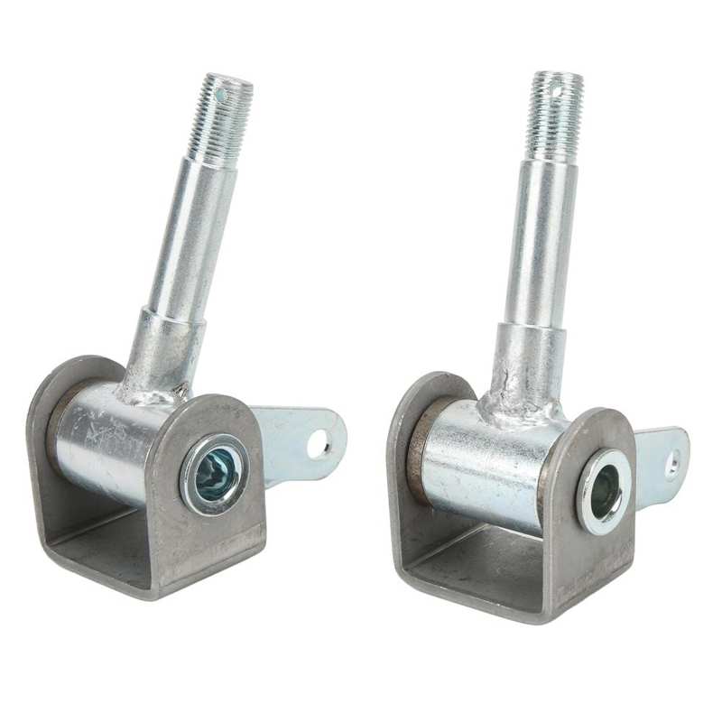 Spindle Set Right Left Spindle Bracket Steel Alloy for Go Kart Accessories
