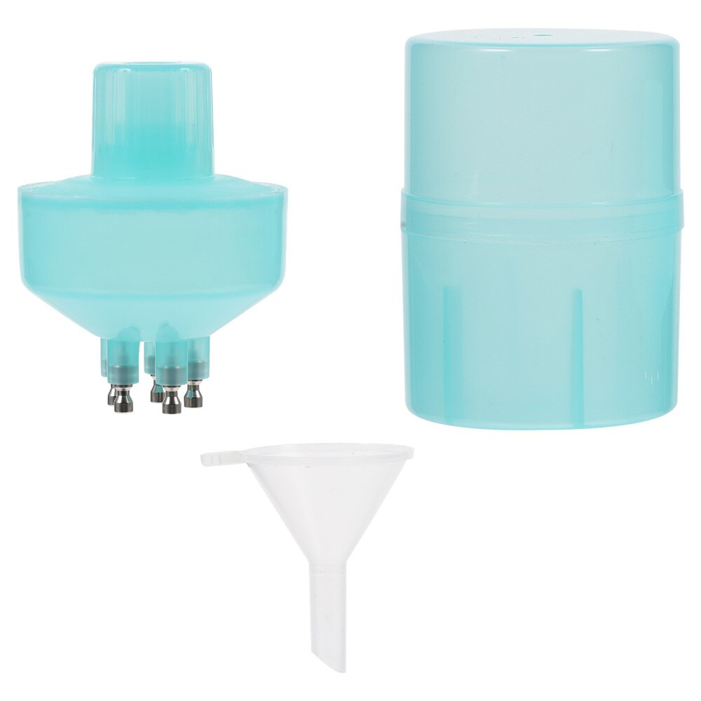 1 Set Empty Bottle Applicator Dropper Applicator Bottle for Hair Care: Sky-blue