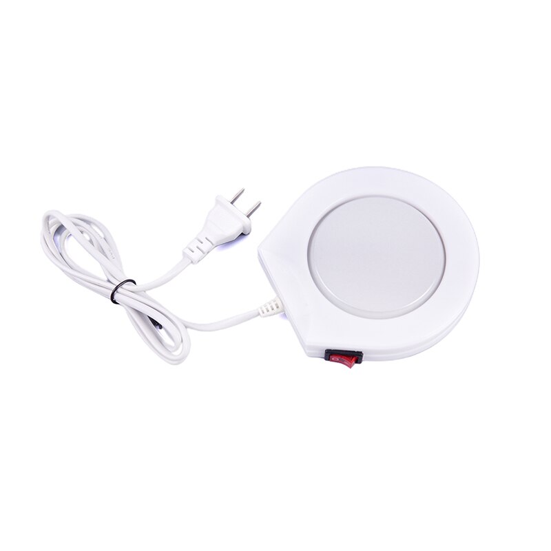 Warmer Heater Pad Elektrische Aangedreven 220V Witte Elektrische Aangedreven Cup Warmer Heater Pad Koffie Thee Melk Mok Kantoor Keuken huis
