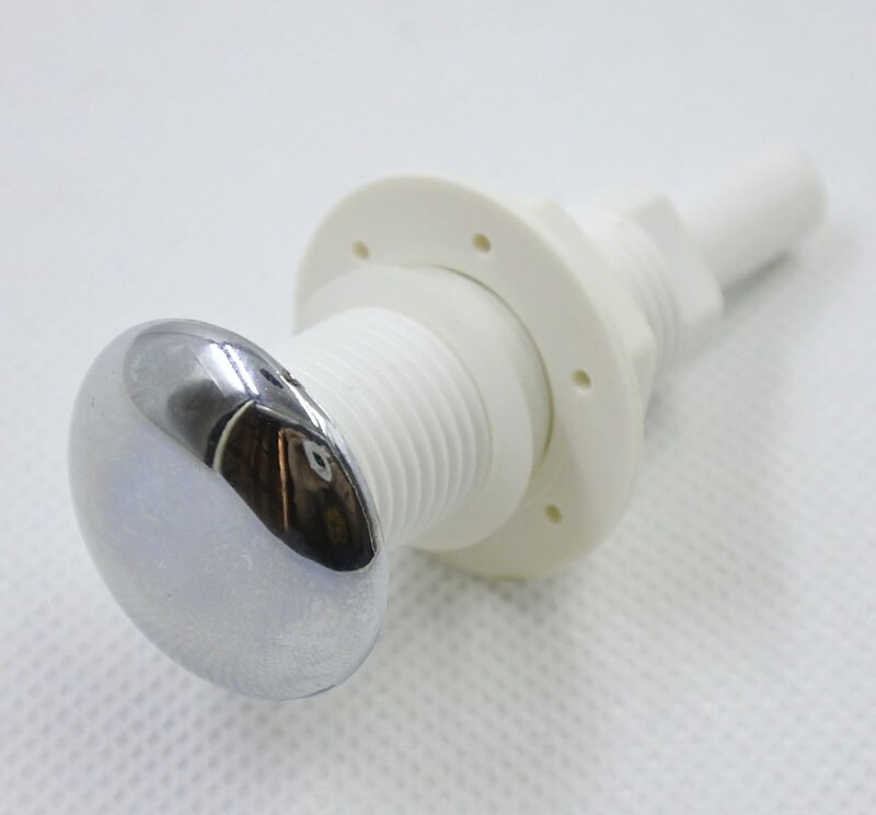 8mm air jet export bathtub spa air bubble jet with Chrome plating,white plastic case Bathtub accessories