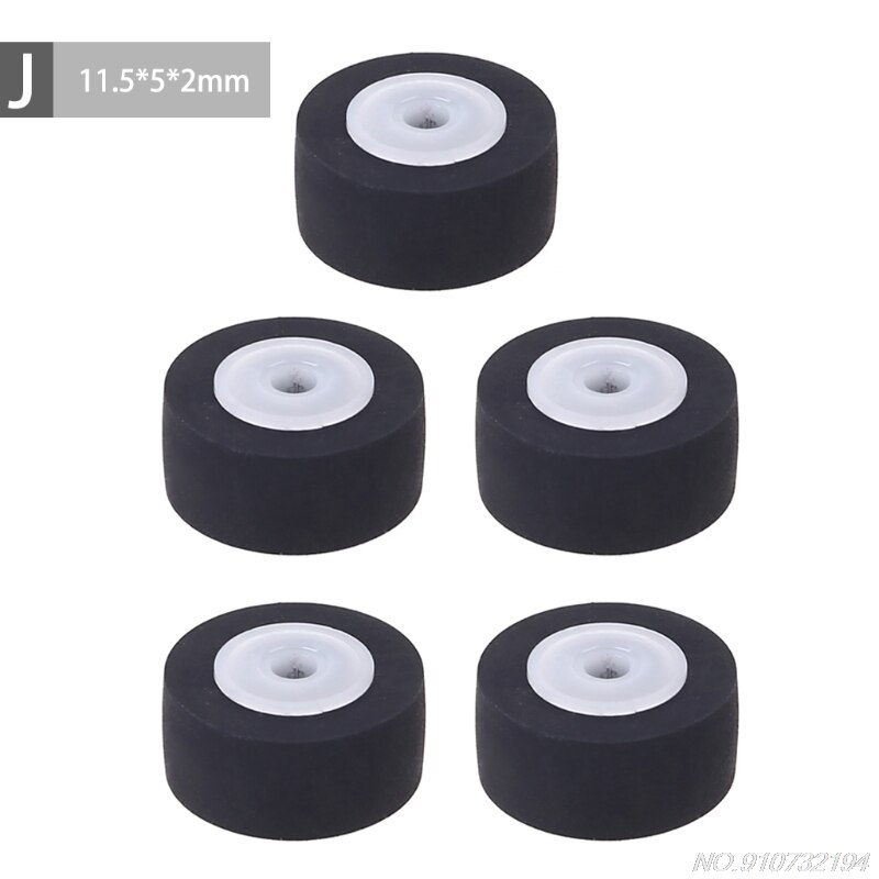 5pcs Card Seat Belt Pulley Tape Recorder Belt Pulley Wheel with axis for sony- player for Panasonic- sa-pm20 Stere D09 20: J