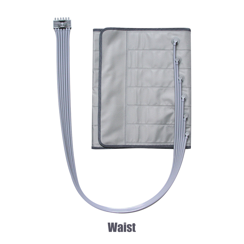 Electric Air Compression Leg Massager Wraps Arm Waist Foot Massage Machine Promote Blood Circulation Air-Wrap Pain Relief Tool: green