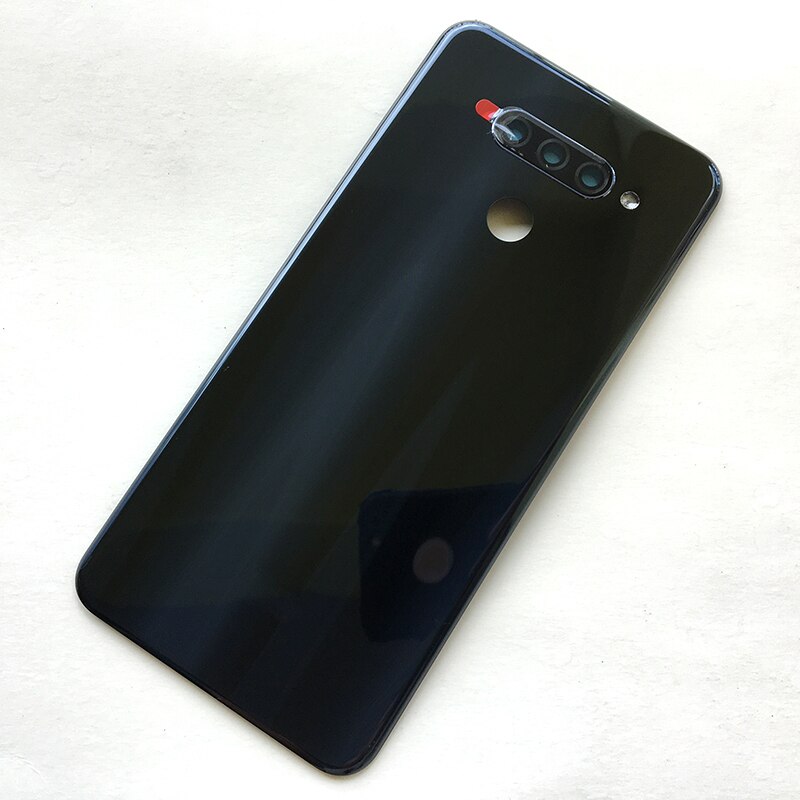 BINYEAE Plastic Battery Cover For LG Q60 Rear Housing Back Case With Camera Lens+Logo Q60 задний корпус