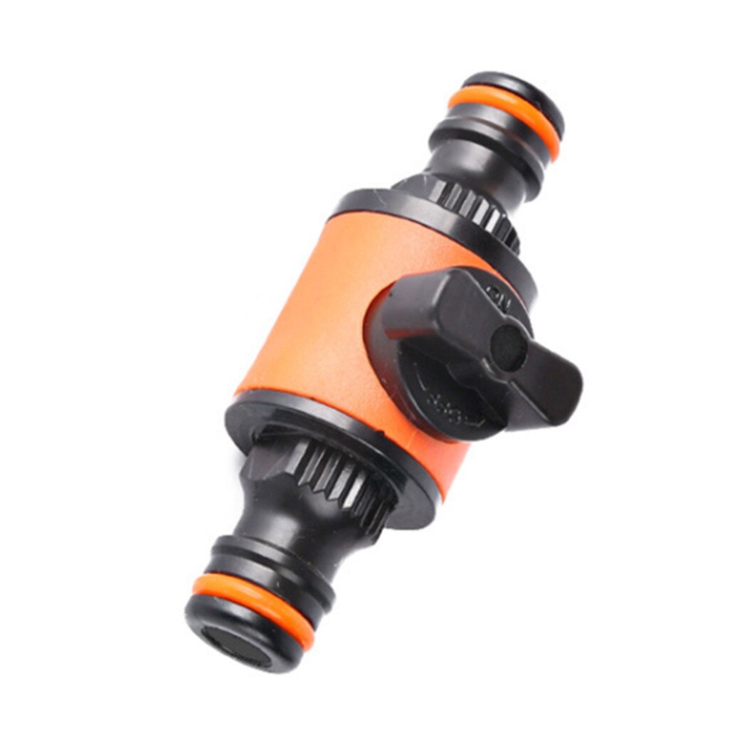 2PC Hose Pipe Tap Shut Off Valve Fitting Connector Garden Garden Quick Coupler Drip Irrigation ABS TPR Hose Connector