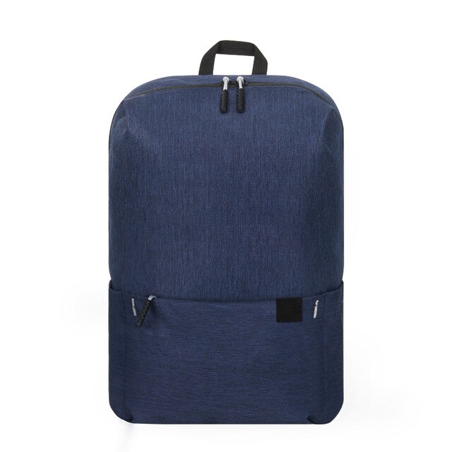 Mochila nueva de viaje para mujer, mochila hombro para chica bonita, bolsas multibolsillos impermeables para estudiantes, mochila para portátil: dark bule