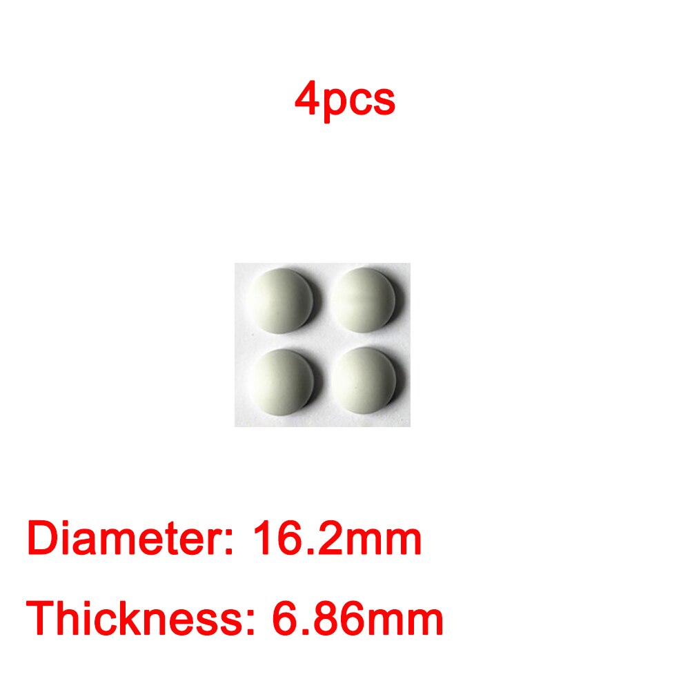 Laptop rubber feet for Dell MSI Lenovo ASUS HP Acer Samsung light gray round feet Foot pad 16.2mm: 4pcs
