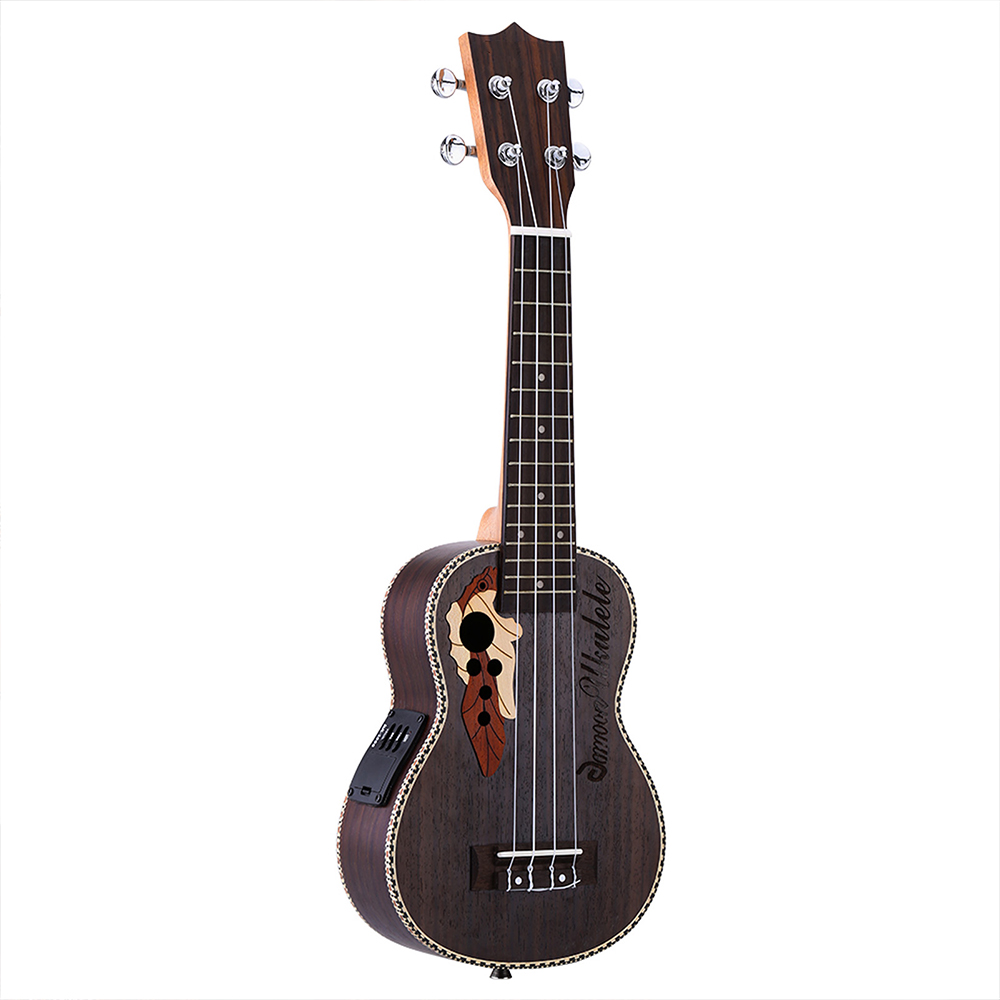 21 Inches Rosewood Wood Ukulele Ukelele Uke for kids Musical for Children Basswood body Ukulele arrivals: Type A