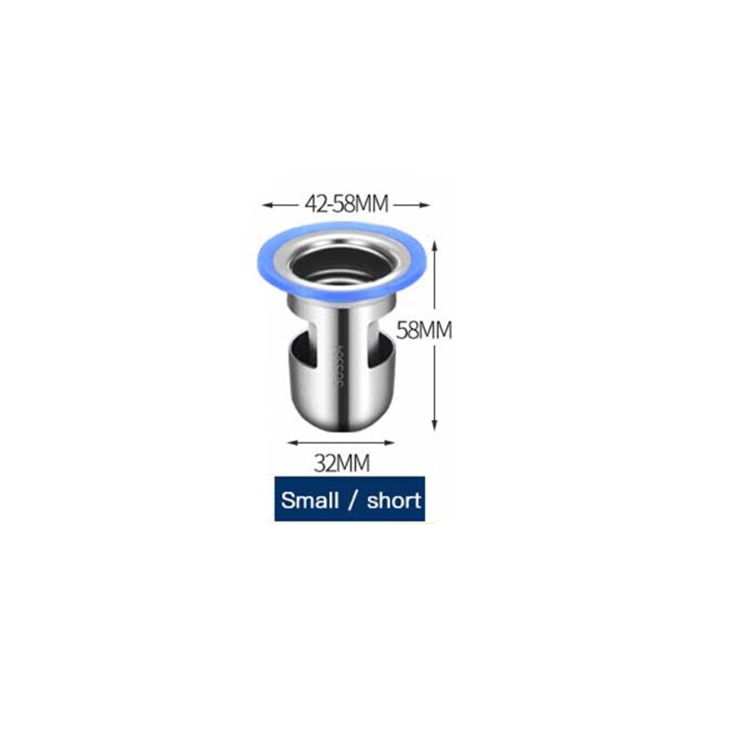 1 Pcs 304 Rvs Met Rubberen Ring Riool Deodorant Af... – Grandado