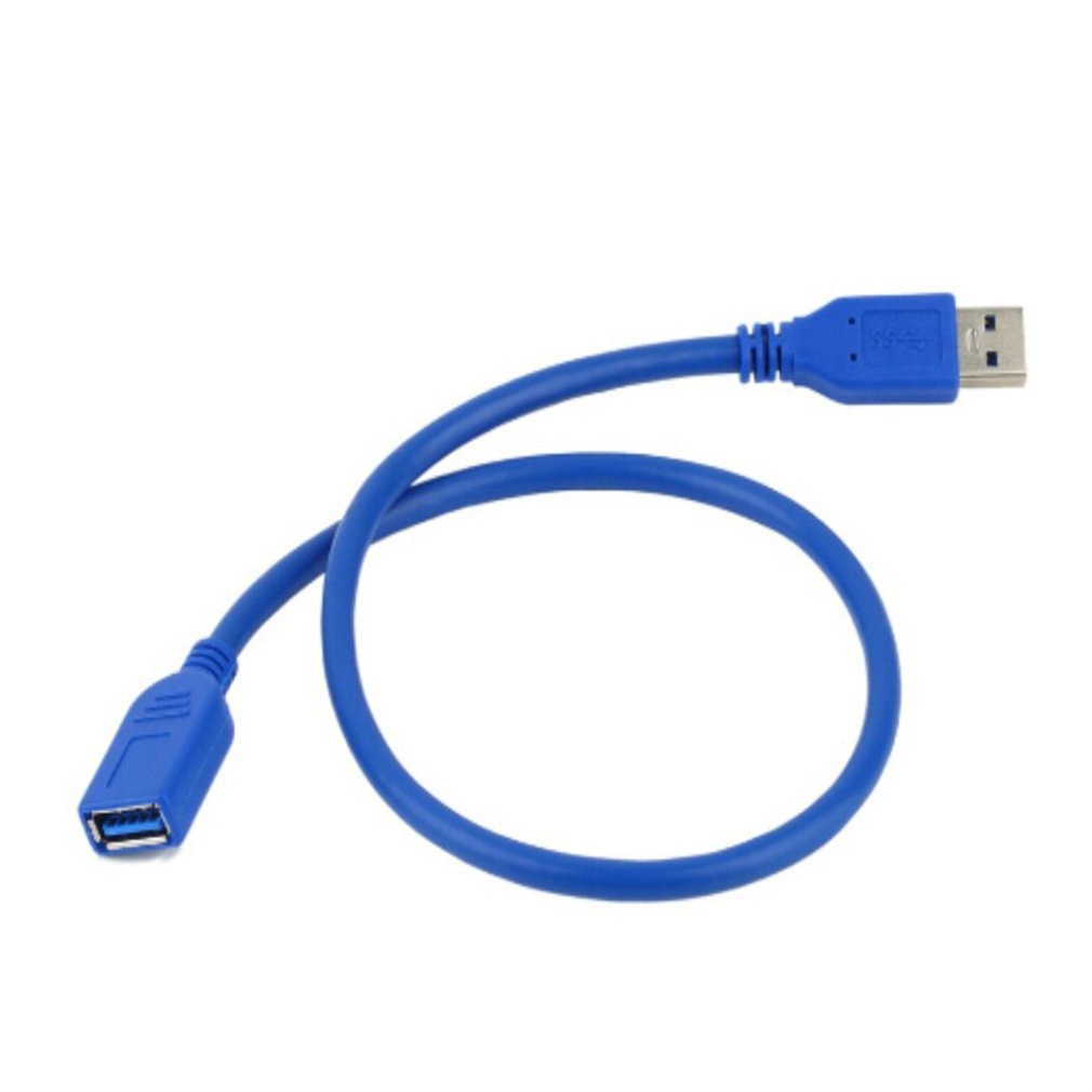 0.5M/1M/1.5M USB Extension Cable USB 3.0 A Male to Female durable Data Extension Cord Cable Adapter Connector: Default Title