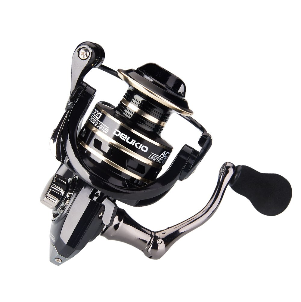 13+1bb fiske spinnrullar 2000-7000 no spalt metallspole utväxlingsförhållande 5.2:1 8kg max drag karp fiskerulle pesca