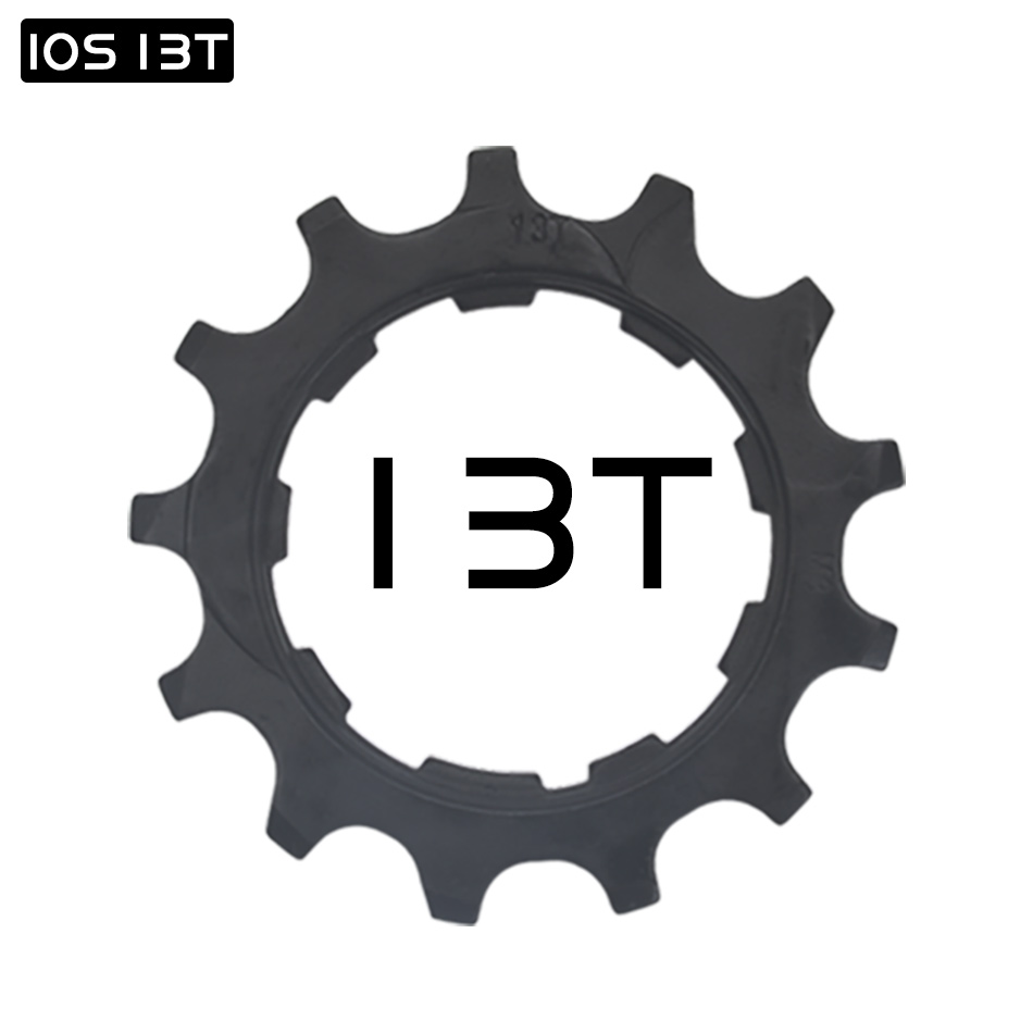 SUNSHINE-SZ piezas de reparación de piñón de volante de bicicleta negra Cassette de bicicleta de 11 velocidades 11T 12T 13T cubierta de bloqueo de volante de bicicleta: Gris claro