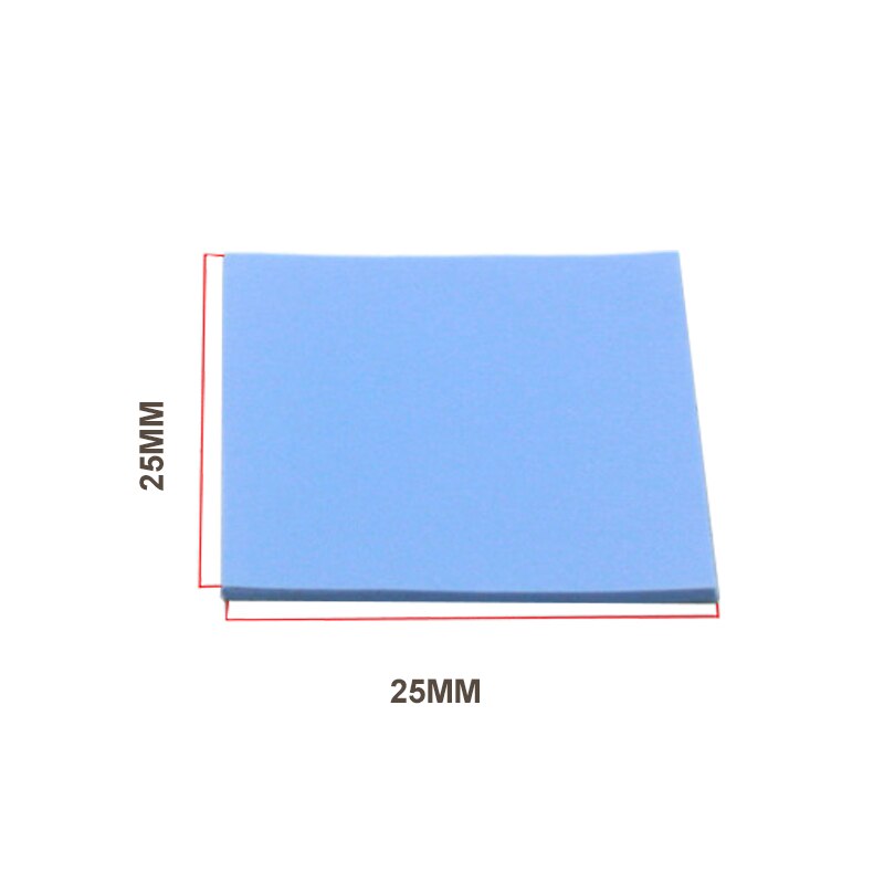 3M Hoge Thermische Geleidbaarheid Siliconen Tablet Notebook Computer Grafische Kaart Geheugen Koellichaam Solid Viscositeit Siliconen Pakking: thickness 1.5mm