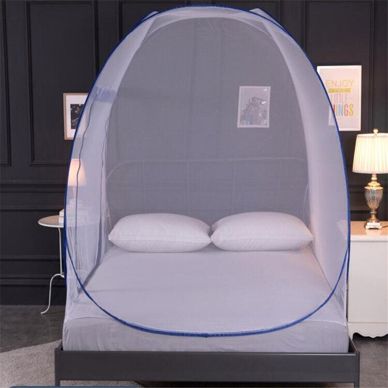 Encryption Mosquito Net Mongolian Yurt Mosquito Net Three-Door Mosquito Net Home Double People Bed Tents Girl Room Bed Tents