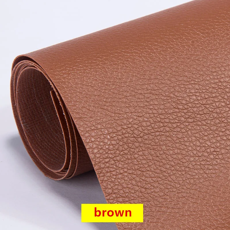 Lederen reparatiepatch voor banken Grote zelfklevende PU-leer voor bank Autostoelen Meubilair Bank Vinyl Stoelen Schoenen Stof Fix: 20x30cm / Geel
