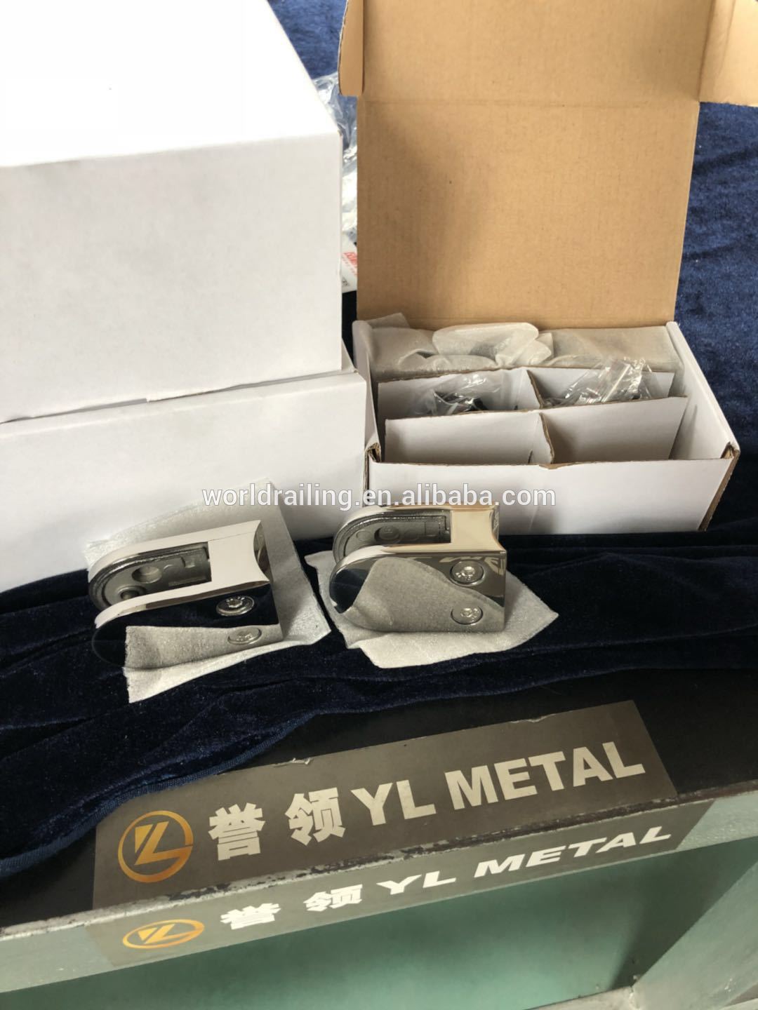 Yl Lage Prijs 316 Satijn Glas-glas 90 Graden Glasklem