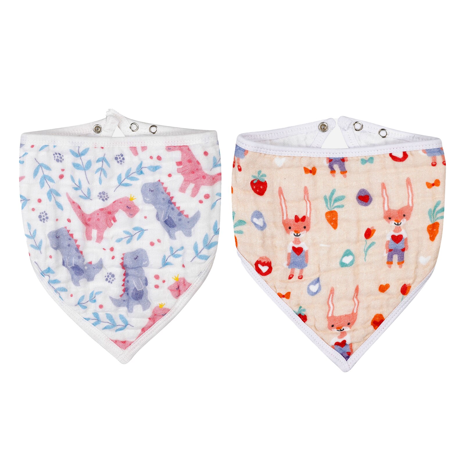 Baby Bandana Drool Bibs Unisex for Babies,Super Absorbent Cotton Muslin Bibs for Drooling and Teething,Baby Bibs for Boys and Gi: KS20005