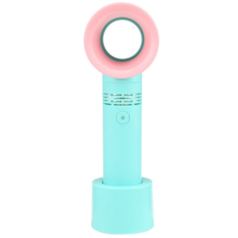 Elektrische, bladloze ventilator, draagbare, draadloze, usb-oplaadbare, mini-handheldventilator, draagbare minikoeler, handige ventilator zonder blad: Default Title