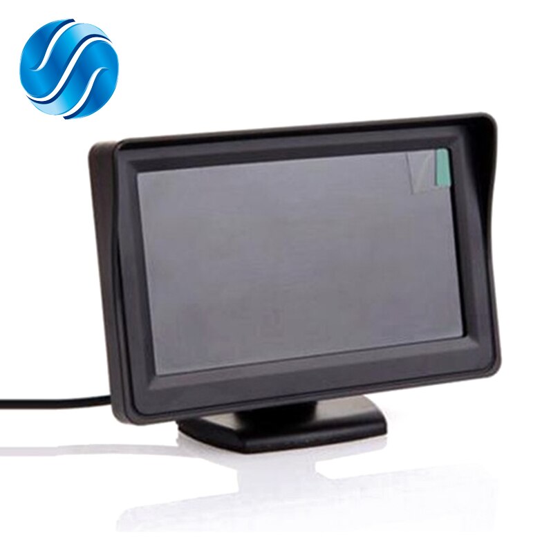 Kleuren tft lcd-monitor display 4.3- inch auto parkeer achteruitkijk video pal/ntsc