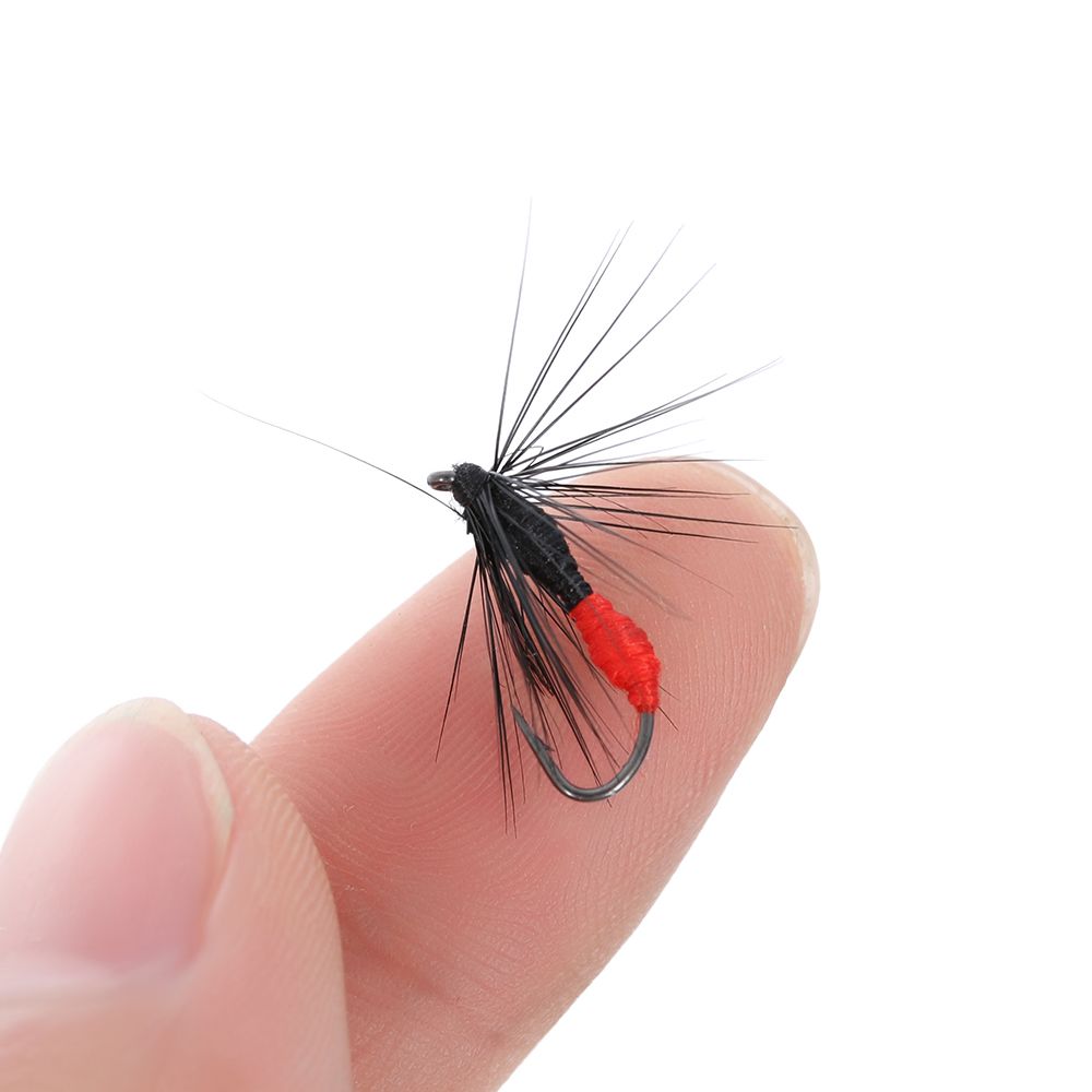 10 pçs inseto gancho isca cor aleatória bumble abelha/formiga biônico isca mosca truta iscas de pesca isca artificial agudos ganchos