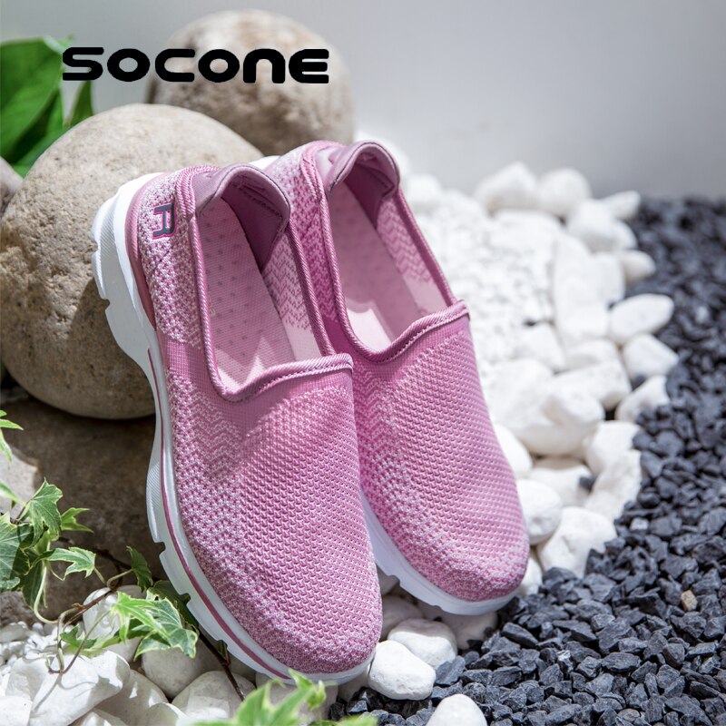 Vrouwen Wandelschoenen, Vakantiereizen, Sport Schoenen, Lichtgewicht Ademende Schoenen, Zomer Vrouwen Schoenen,: Roze / 36