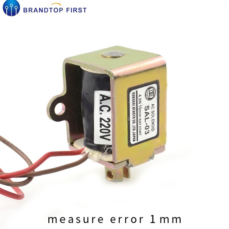 SAL-03 AC 220V 4,9 N 10mm Solenoid-elektromagneten Spule