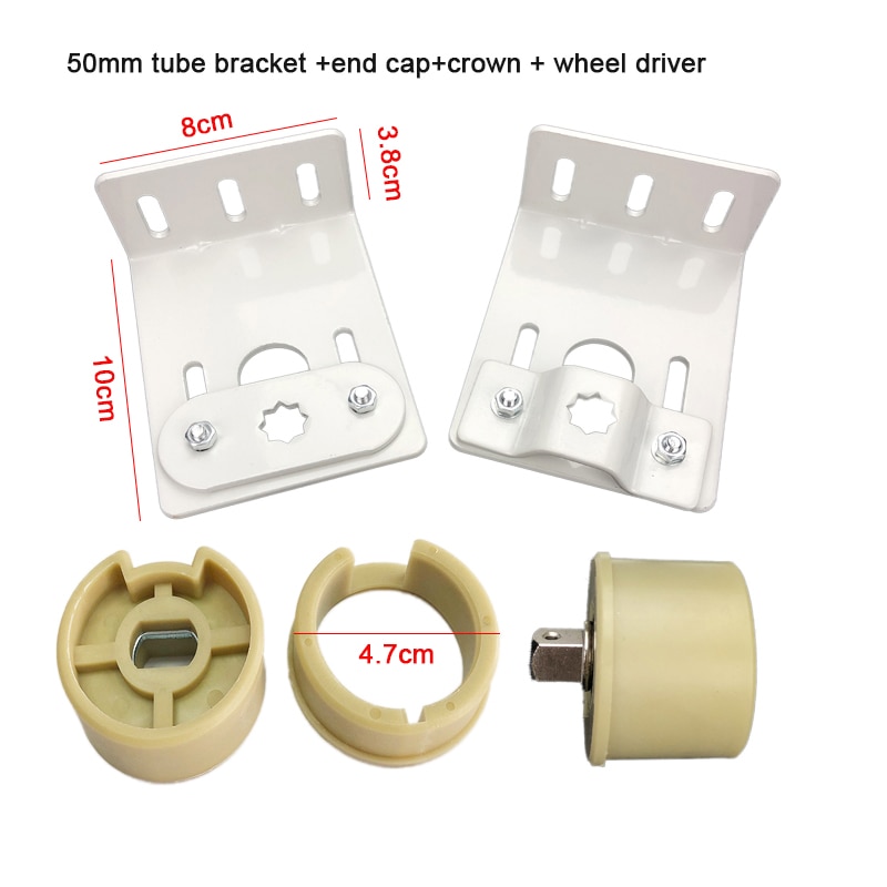 Rørformet motortilbehør til 35mm motor dooya  dm35s dm35r ,50mm rørtilbehør til rullegardiner