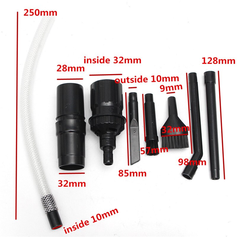 Kit de limpieza para aspiradoras DYSON, Mini Micro herramientas, para vehículos y teclados de ordenador, 8 unidades