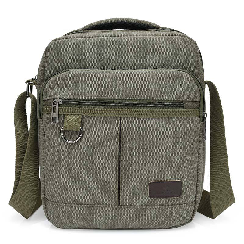 Männlichen Schulter Taschen Umhängetaschen Männer Anti Diebstahl Brust Tasche Schule Sommer Kurze Reise Boten Tasche Neue: Grün