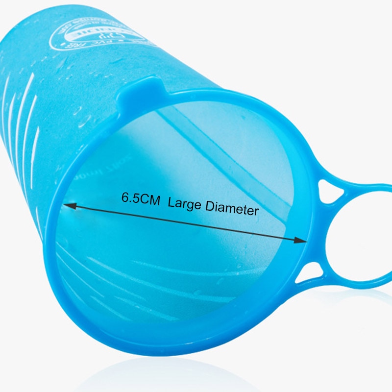 200ml Foldable Soft Cup Non Toxic Ultralight Outdoor Sports Running Cycling Water Bag Water Cup-30