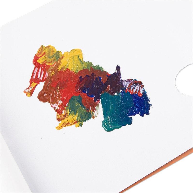 Paleta de papel CONDA con 40 hojas 23*30,5 cm paleta de pintura blanca para pintura suministros de arte al por mayor